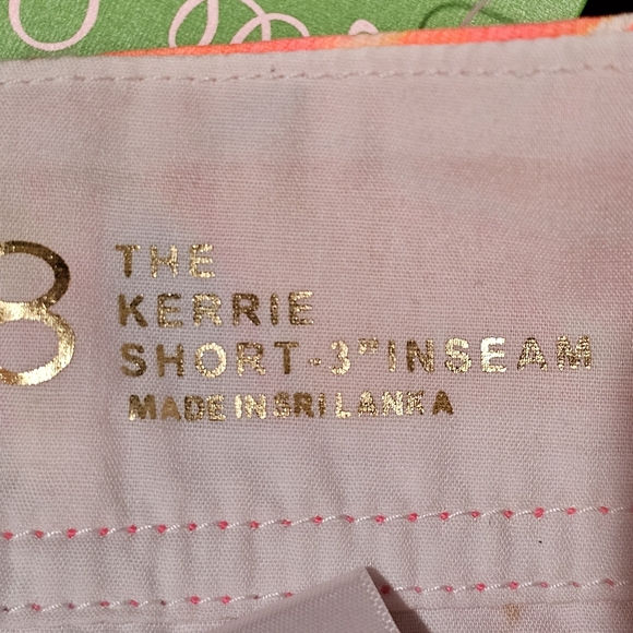 Lilly Pulitzer The Kerrie Short 3" Inseam Size 8 NWT - Picture 9 of 9